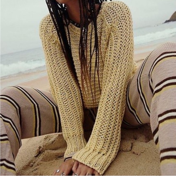 WE THE FREE Essential Linen Crew
Sweater, S - Picture 1 of 7